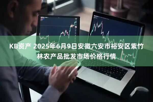 KB资产 2025年6月9日安徽六安市裕安区紫竹林农产品批发市场价格行情