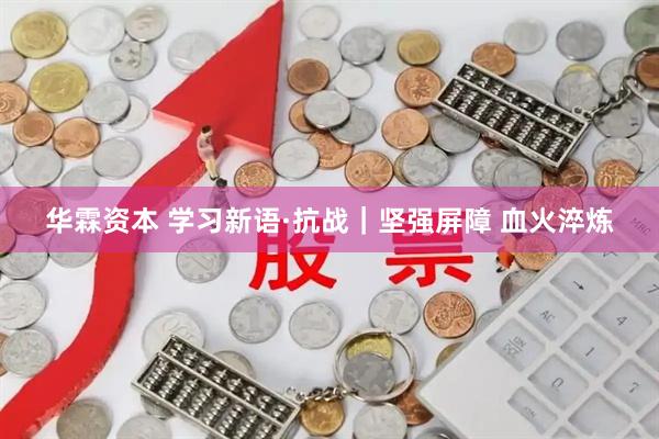 华霖资本 学习新语·抗战｜坚强屏障 血火淬炼